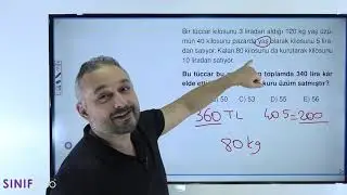 MUHAKEME PROBLEMLERİ. DENKLEM KURMA PROBLEMLERİ VE ÇÖZÜMLERİ. TEST-3