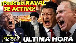 Rusia, Ir&aacute;n y China tomar&aacute;n estrecho de Ormuz! EEUU en conmoci&oacute;n!