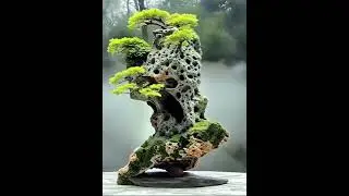 bonsai di atas batu kren #inpirasibonsai #bonsaitree #bonsai