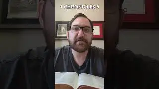 Chronological Bible in a Year Day 117 First Chronicles 6 #verse #study #Israel #Bible