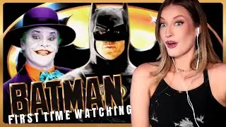 Batman (1989) Movie Reaction! | First Time Watching Tim Burton's Classic!