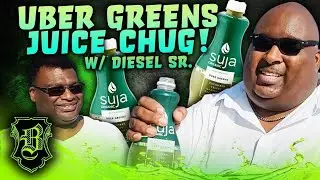 uber greens juice chuge (48oz.) w/ Diesel Sr.( thugs doing chugs series)
