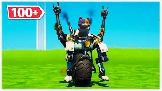 FORTNITE *CUTE* KIT SKIN SHOWCASED WITH 100+ DANCE EMOTES 🐱❤️
