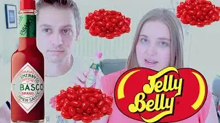 HOT OR NOT?! Tabasco Jelly Belly Jelly Beans Challenge / Review !!