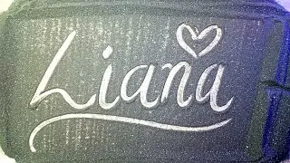 writing ur beautiful names on sand ⏳🎀🌷😀😘#live#foryou