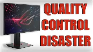 4К ИГРОВОЙ МОНИТОР!? или нет... | Распаковка и обзор Asus ROG Swift PG27AQ