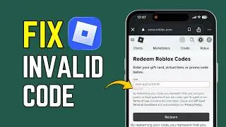 Roblox Invalid Code Not Working? How to Fix “Invalid Code” Error (2026 Fix)