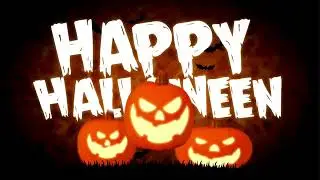 Baby Sensory Halloween Glow Party |Bedtime Lullabies | Nighttime Fun for Kids