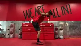 Finisher: Blast Off Push Up, Hamstring Walkouts, Bent Over Arm Circles