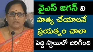 YSRCP Leader Vasi Reddy Padma About Attack On Ys Jagan Incident in Vizag