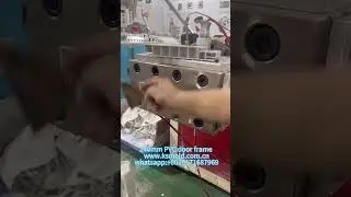240mm PVC door frame extrusion tool mould #upvc #pvc #doorframe #pvcdoor #pvcframe