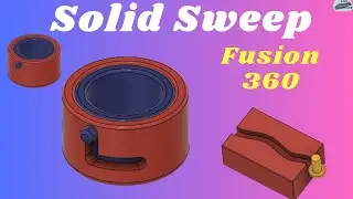 Fusion 360 | Solid Sweep | New Feature