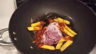 Stir Fried Pork Belly in Hot and Spicy Sauce