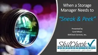 When Storage Managers Need to Sneak & Peek  |  Self Storage Manager Training