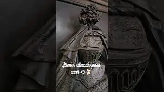 Escultura medieval que eterniza honra, f&eacute; e poder ⚔️⛪ pedra viva da nobreza na Catedral de Glasgow 🏰