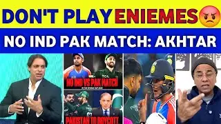 Shoaib Akhtar Crying On Pakistan Takeing Good Decision To Boycott India | T20 World Cup 2026