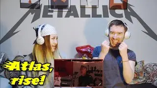 HIP HOP COUPLE REACTS TO METALLICA (ATLAS, RISE!) **opening up the Patreon vault**