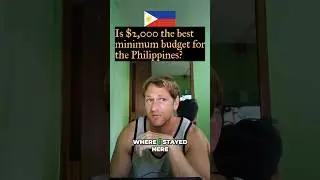 Is $2,000 per month the best minimum budget for living in the Philippines? #expatlife
