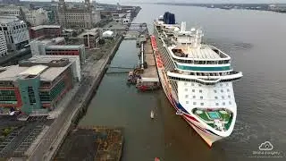 P & O cruises Britannia,Liverpool