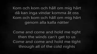 Panetoz-Håll om mig hårt Melodifestivalen 2016 (ENGLISH TRANSLATION)