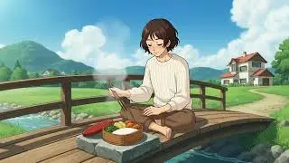 Morning Fog Over the Rice Fields 🌫️ | Packing a Simple Lunch & Lingering a Little Longer | Ghibli