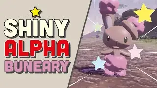 Shiny Alpha Buneary - Live Reaction
