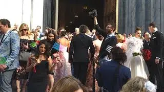 Wedding in Saint Patrick's Cathedral in New-York