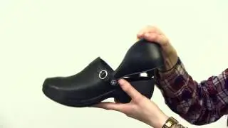 Rocky 4EurSole Women's Black Leather Clog Style# - RKYH046