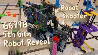 【VEX IQ】Slap Shot, Fifth Generation (World No.1 Bot) Robot Reveal, 6699B Unicorn Puncher