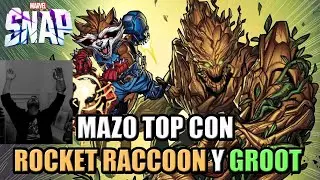 Mazo TOP con ROCKET RACCOON y GROOT &iexcl;La Peor Apertura de Cofres! | MARVEL SNAP