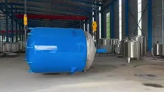 Stainless steel reaction kettle with internal and external piping electric heating reactor, small wh