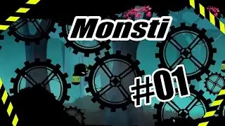 99% не проходимая игра. У меня бомбит из-за мин! Monsti #01