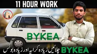 11 hour bykea car earning || Bykea bonus|| indriver car earning || sajid taxi driver