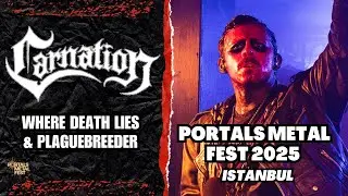 Where Death Lies & Plaguebreeder | Live in İstanbul | Portals Metal Fest #PitStopMetal