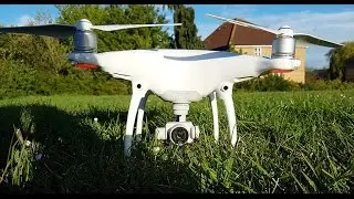 DJI Phantom 4 Drone in Action