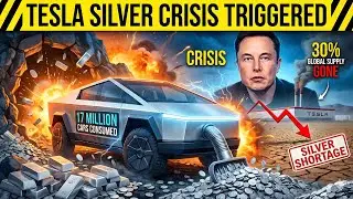 THE TESLA SILVER CRISIS: 17 Million Cars Just Consumed 30% of the Global Silver Supply
