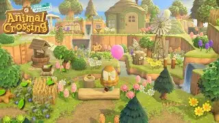 gorgeous springcore island tour | eydís 🌼 | animal crossing: new horizons