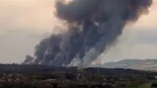 Errol Reed Bed Fire