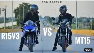 mt15Bike Stunt 🤪 VS R15 Bike Stunt 😝 //mt 15vs r15 #mt1t_vs_r15  #viral #trending