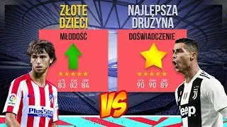 👶🔥 ZŁOTE DZIECI vs ⭐NAJLEPSZA DRUŻYNA | FIFA 20 EKSPERYMENT