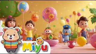 🎵✨ ¡Aprende Jugando! Canciones Infantiles - Miyu te Enseña las Extremidades, Estaciones y Más 🌈🚒