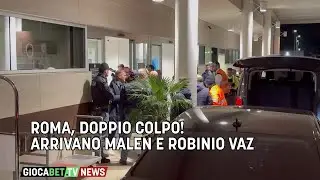 Mercato - Roma, doppio colpo! Arrivano Malen e Robinio Vaz