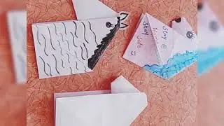 #Paper folding activity...  #bookmarks... #giraffe...  #zebra...  #unicorn🦄 fun and learn ☺