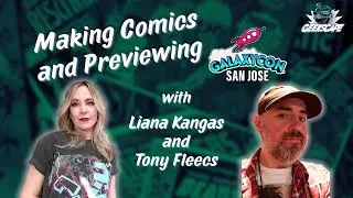 Geekscape 729: Making Comics With Liana Kangas and Tony Fleecs!