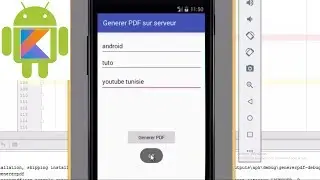 Comment generer un fichier pdf sur le serveur web  avec android-kotlin et php
