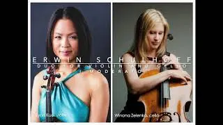 Schulhoff Duo for Violin and Cello, I. Moderato | Lynn Kuo, violin; Winona Zelenka, cello