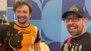 BronxBitcoinBulls with Nick from BitBoy crypto YouTube channel at BITCOIN Conference Miami