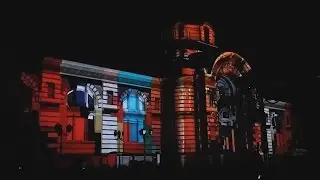 3D Projection Mapping and amazing fireworks show at the end!!! Sofia - 17.09.2015