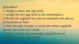 Activity 3- Analysis of Eggshell