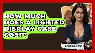 How Much Does A Lighted Display Case Cost? - The Memorabilia Zone